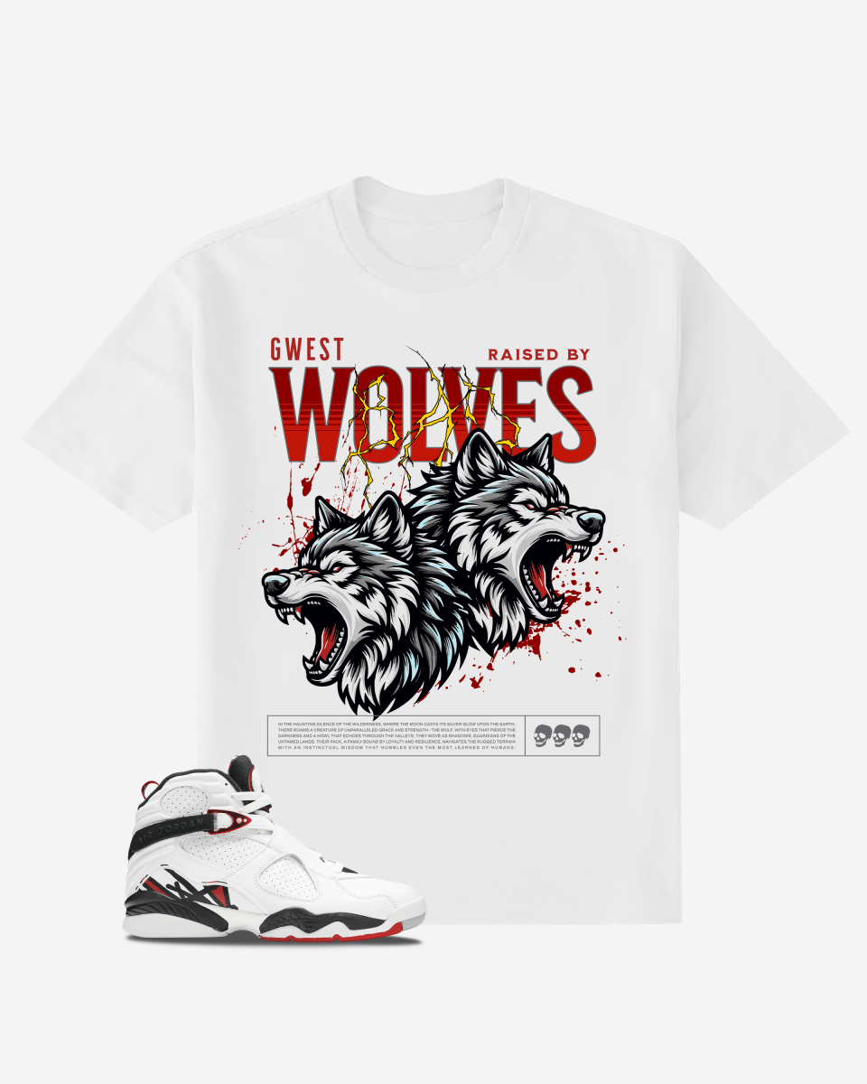 G West Wolves Oversized T-Shirt Mens G West