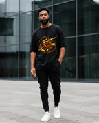 G West Work Hard Oversized T-Shirt Mens G West