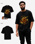 G West Work Hard Oversized T-Shirt Mens G West