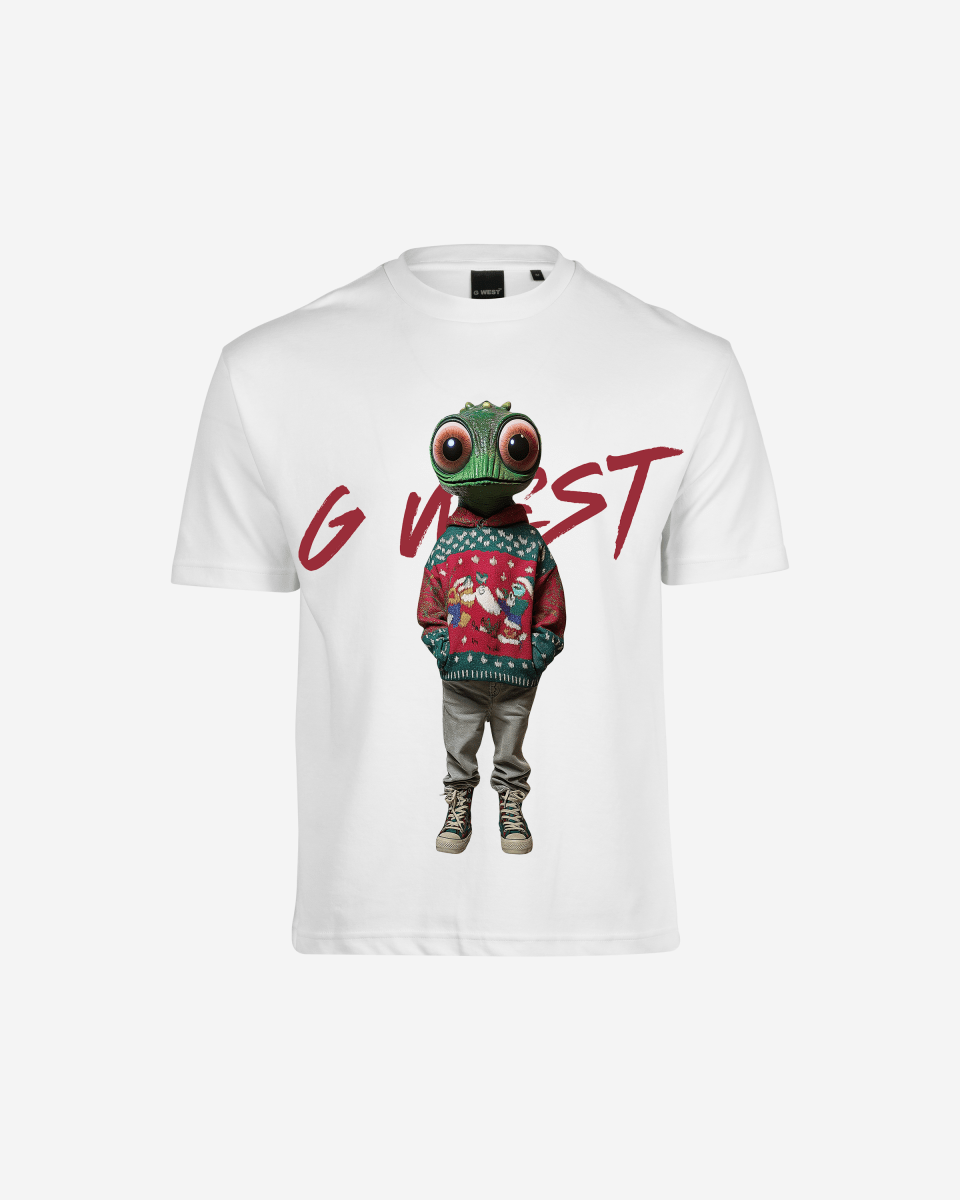 G West Yule Tide Tyrant Oversized T-Shirt Mens G West