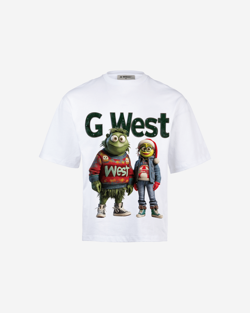 G West Yuletide Buddies Oversized T-Shirt Mens G West