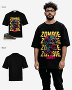 G West Zombie Apocalypse Oversized T-Shirt Mens G West